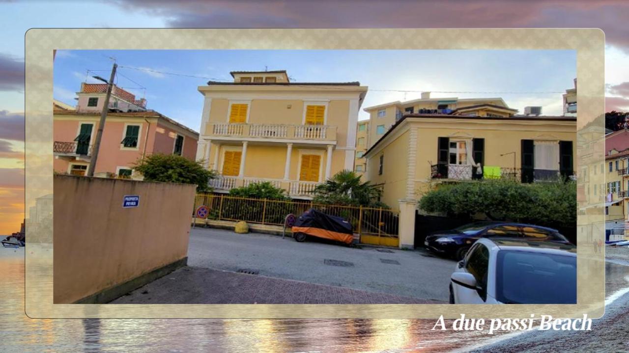 A Due Passi Beach Apartment Sestri Levante Luaran gambar