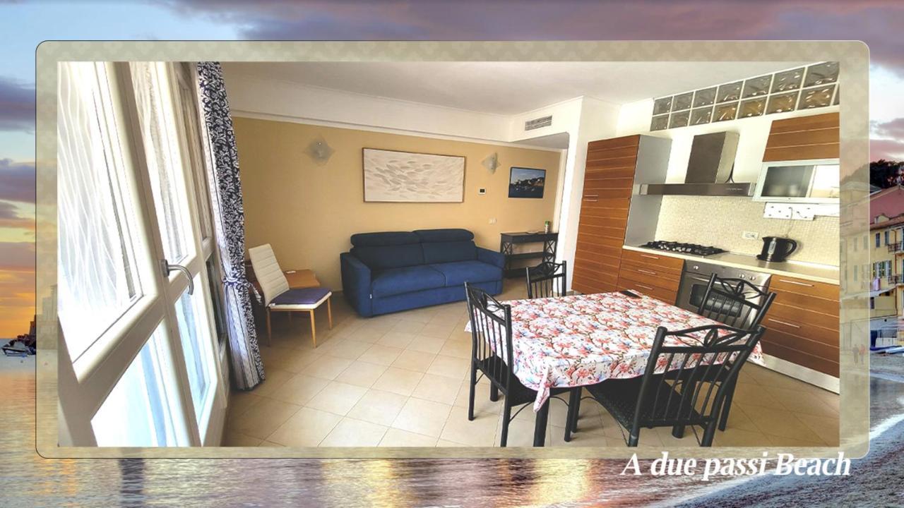 A Due Passi Beach Apartment Sestri Levante Luaran gambar