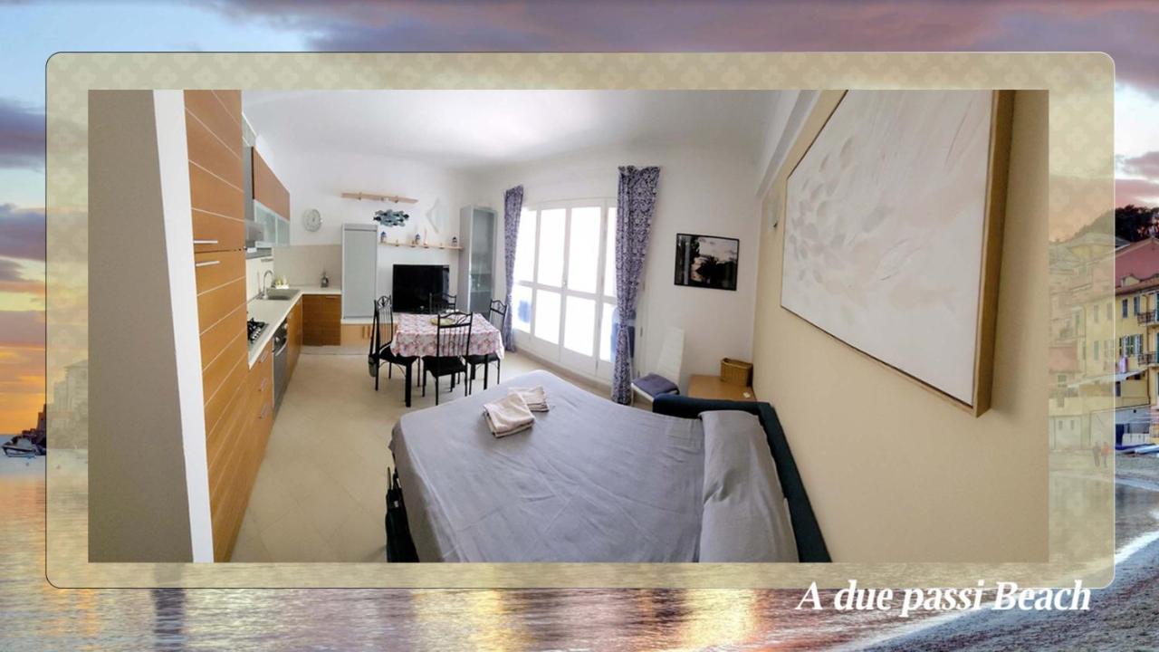 A Due Passi Beach Apartment Sestri Levante Luaran gambar