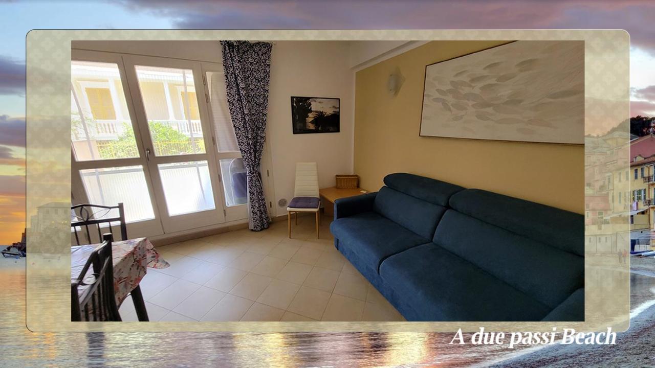 A Due Passi Beach Apartment Sestri Levante Luaran gambar